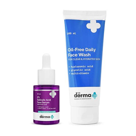 Acne Fighting Cleanse & Treat Duo – The Derma Co