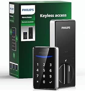 Philips Smart Lock - Keyless Entry Door Lock - Generate One-time Code ...