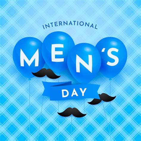Gradient international men's day illustration | Free Vector