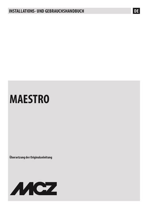 Image result for MCZ Timer Programmieren