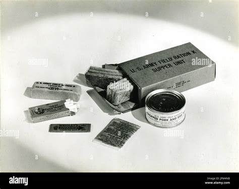 K rations hi-res stock photography and images - Alamy