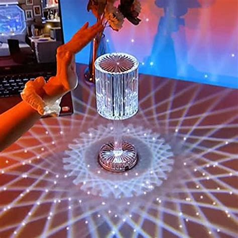 Buy overa (16 Colors Rgb Crystal Lamp With Remote Control, Touch ...
