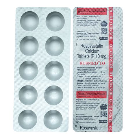 Rusmed 10 Tablet | Uses, Side Effects, Price | Apollo Pharmacy