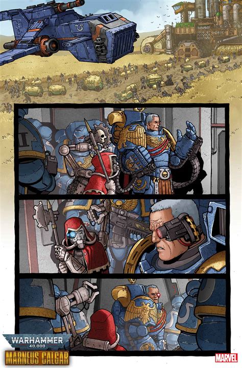 Goatboy's Warhammer 40K: Marneus Calgar Issue #1 Review - Bell of Lost ...