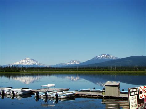 Central Oregon: North Twin Lake, Twin Lakes Resort and Crane Prairie Resort