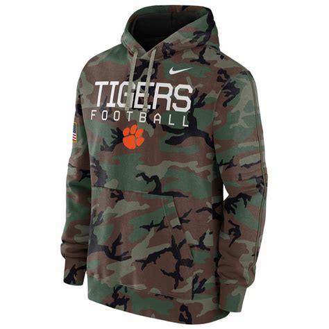 Nike Men's Clemson Tigers Camo Military Appreciation Club Fleece ...