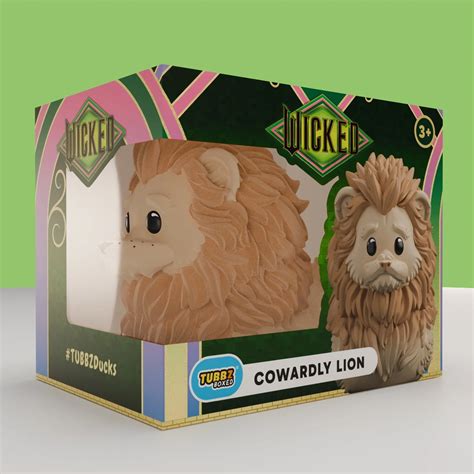 Wicked: Cowardly Lion (Boxed Edition) | Collectible Rubber Ducks
