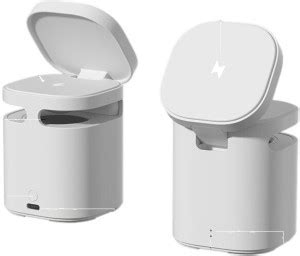 Loony Cloner DJ 3in1 Magnetic Wireless Charger (White) Charging Pad ...