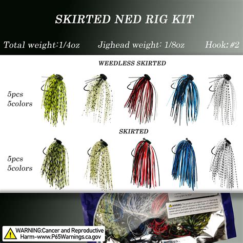 Snapklik.com : VMSIXVM Ned Rig Jig Heads Soft Plastic Worms Fishing ...