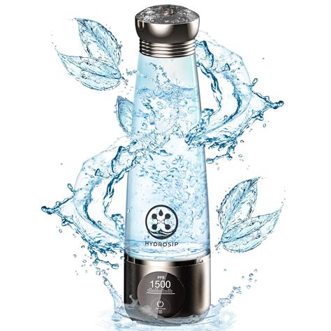 Amazon.com: Hydrosip H6 Hydrogen Water Bottle – Hydrogen Water Bottle ...