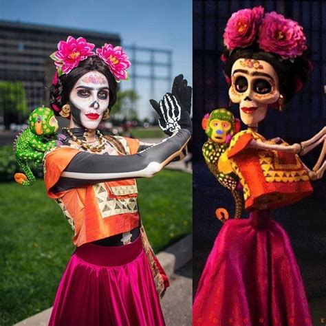 Frida from Coco. cosplay by @alittleandroid shot by @billybookcase! # ...