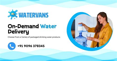Order Packaged Drinking Water Online in Nashik | Watervans