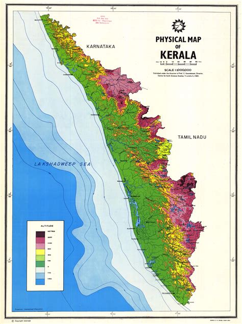 Kerala Map With Cities