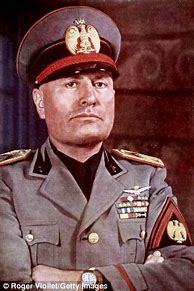 Image result for Italian Leader during WW2