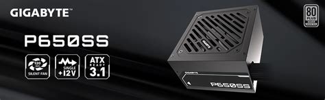 GIGABYTE GP-P650SS 650W ATX Power Supply | Non-Modular | 80 Plus ...