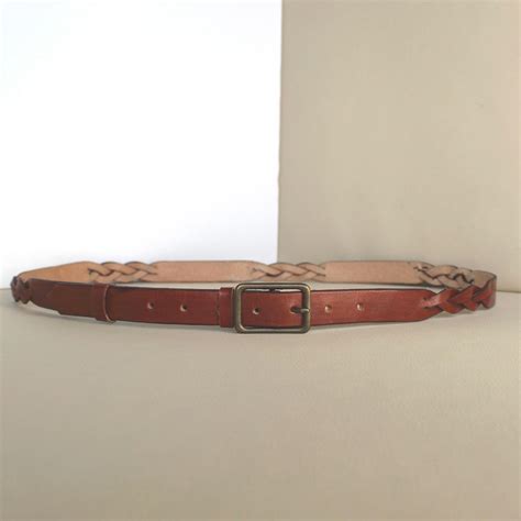 Skinny Brown Belt, Jeans Accessories & Stylish Outfits, Braided Leather ...