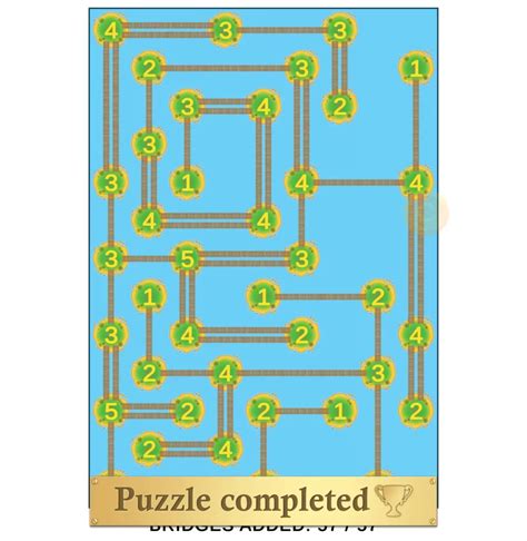 Puzzle Page Bridges April 4 2025 Answers - Puzzle Page Answers