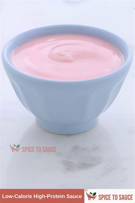 How to Make Low-Calorie High-Protein Sauce At Home