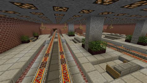 Image result for Minecraft Train Station Tutorial
