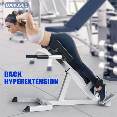 Loupusuo Hyperextension Bench Roman Chair Machine Back Hyper India | Ubuy