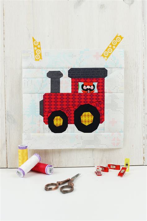 Train Quilt Pattern 的图像结果