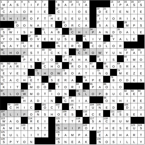 0507-23 NY Times Crossword 7 May 23, Sunday - NYXCrossword.com