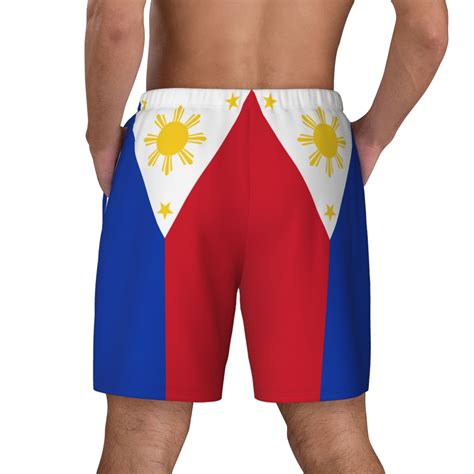 Men's Flag Of The Philippines Swim Trunks with Compression Liner ...
