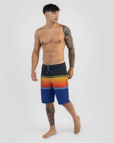 Shop Rip Curl Mirage Daybreaker Board Shorts In Navy - Fast Shipping ...