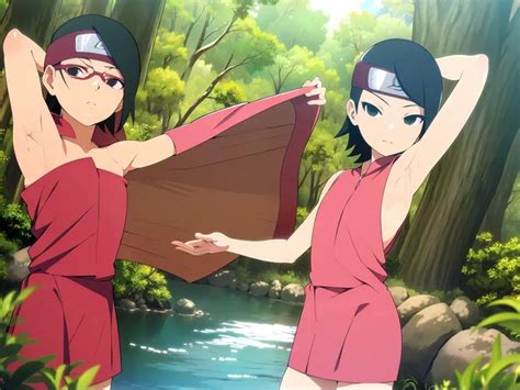 Uchiha Sarada - SeaArt AIモデル