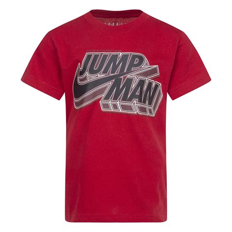 Купить Детские футболки Jumpman X Nike Bright (Little Kids) Jordan Kids ...