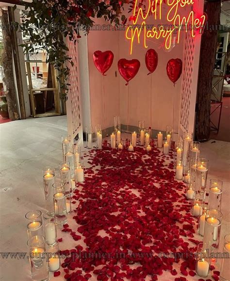 Unforgettable Proposal Setup At Heritage