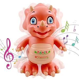 Buy Wembley Dancing Musical Dinosaur (YJ3018-PINK) Online at Low Prices ...