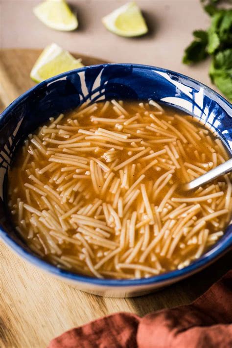 Sopa de Fideo - Isabel Eats