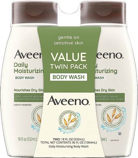 Amazon.com : Aveeno Daily Moisturizing Body Wash for Dry & Sensitive ...