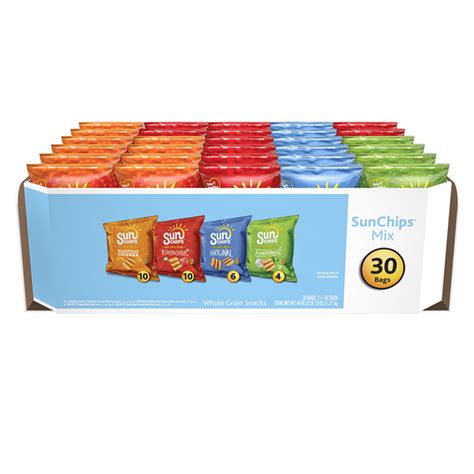 Sun Chips Variety Pack Whole Grain Snacks (45 oz) Delivery or Pickup ...