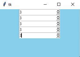 Image result for Spin Box Python