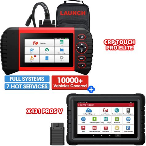 Buy LAUNCH CRP Touch PRO Elite with X431 PROS V Scan Tool, 2022 Car ...