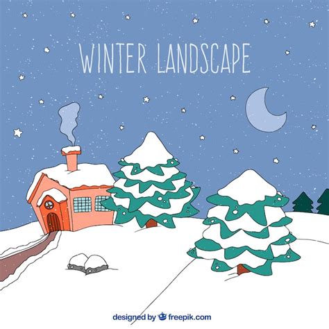 Winter drawing Images - Free Download on Freepik