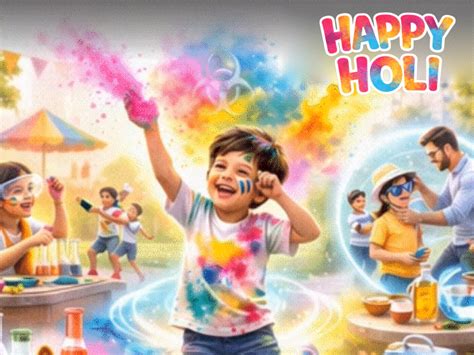 Holi Color Safety Tips | Essential Child Precautions