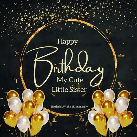 130+ Happy Birthday Little Sister Images, Pictures & Photos