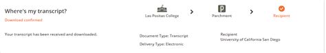 Image result for How to Send Transcripts through Parchment