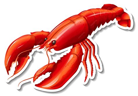 Cartoon Lobster Clipart