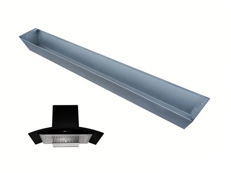 16 Inch Oil Collector Tray for Kitchen Chimney (41cm), Metallic Steel ...