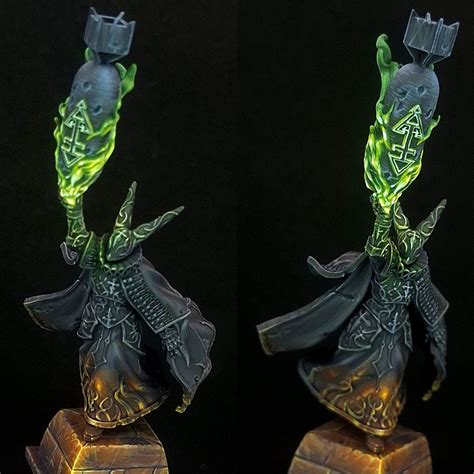 Trench Crusade - Artillery Witch by Catlord_Minipainter - Baselair