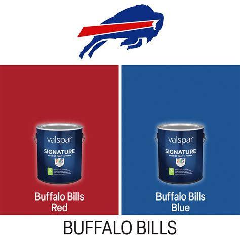 Shop Valspar Buffalo Bills Paint Project Kit at Lowes.com