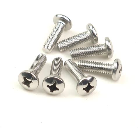 Custom Pan Head Phillips Screws Stainless Steel Brass Titanium Pan Head ...