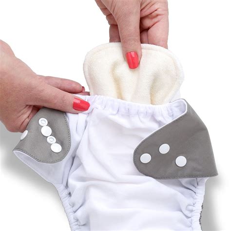 Nora's Nursery Baby Cloth Pocket Diapers Bamboo Viscose Inserts 10 Pack ...
