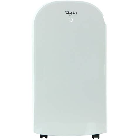 Whirlpool 12,000 BTU Dual-Exhaust Portable Air Conditioner with Remote ...