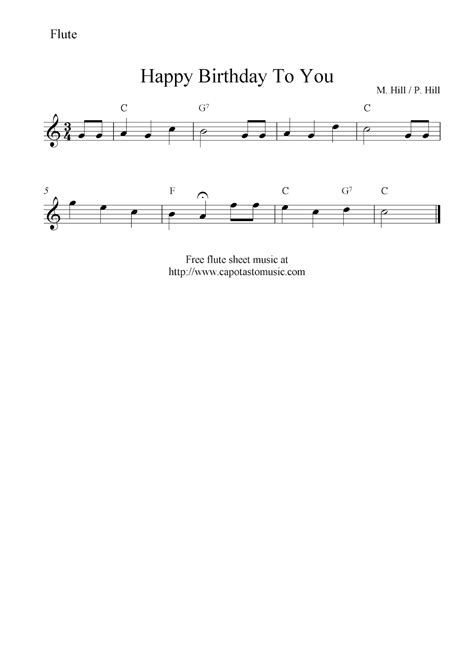 Beginner Flute Sheet Music With Letters at Tarah Gordon blog