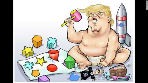 Trump at 100 days: Cartoon views from around the world